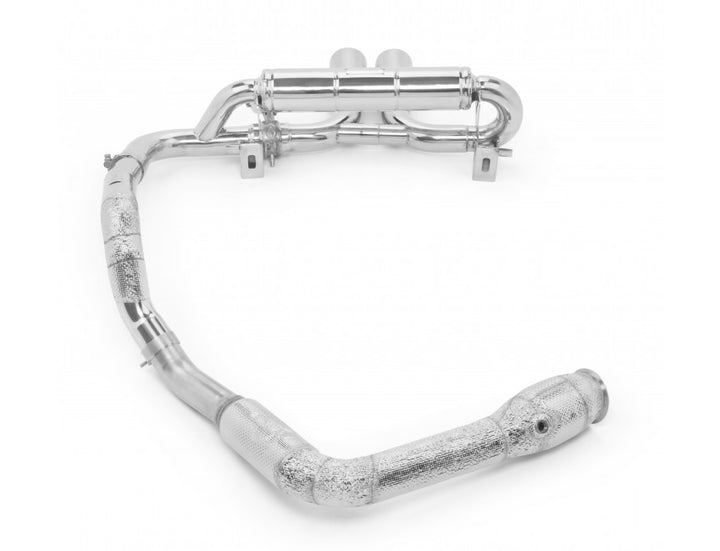 TUBI PORSCHE 718 NO GPF BOXSTER & CAYMAN S & GTS 2.0/2.5  STRAIGHT PIPES INCONEL EXHAUST