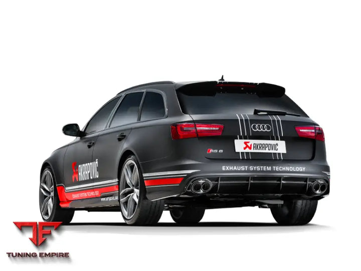 AKRAPOVIC AUDI RS 6 AVANT (C7) 2018 EXHAUST SYSTEM