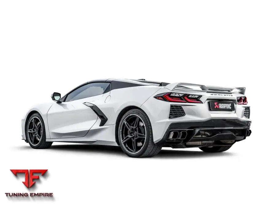 AKRAPOVIC CHEVROLET CORVETTE STINGRAY (C8) EXHAUST SYSTEM