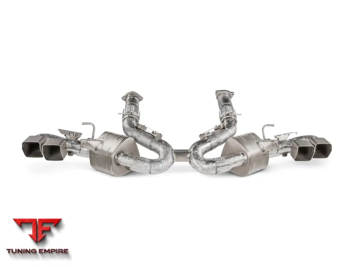 AKRAPOVIC CHEVROLET CORVETTE STINGRAY (C8) EXHAUST SYSTEM