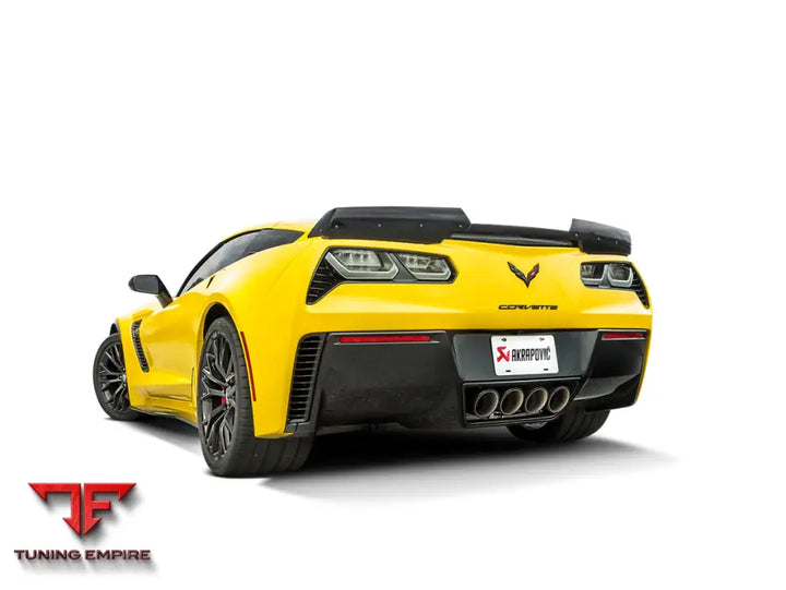 AKRAPOVIC CHEVROLET CORVETTE Z06 (C7) EXHAUST SYSTEM