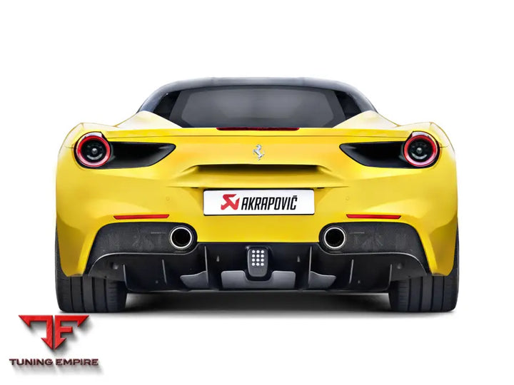 AKRAPOVIC FERRARI 488 GTB/488 SPIDER EXHAUST SYSTEM