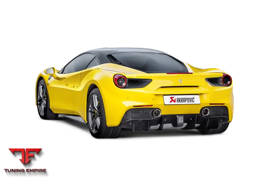 AKRAPOVIC FERRARI 488 GTB/488 SPIDER EXHAUST SYSTEM