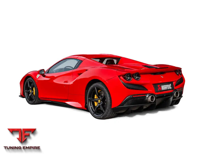 AKRAPOVIC FERRARI F8 TRIBUTO / SPIDER EXHAUST SYSTEM