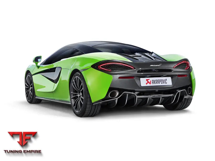AKRAPOVIC MCLAREN 570S/570S SPIDER / 570GT EXHAUST SYSTEM