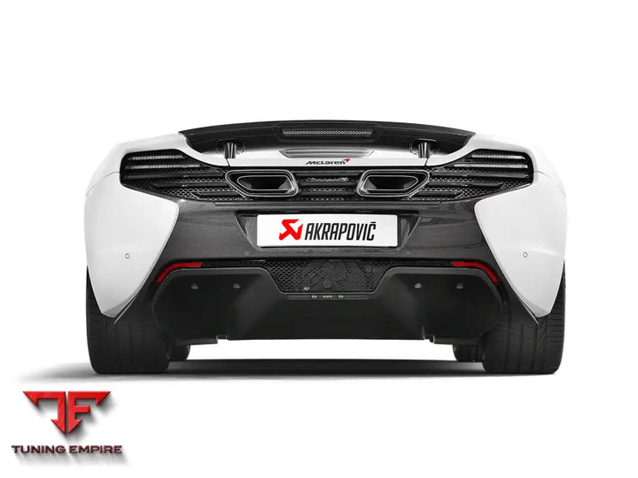AKRAPOVIC MCLAREN 650S / 650S SPIDER EXHAUST SYSTEM