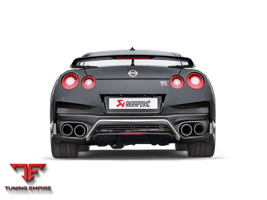 AKRAPOVIC NISSAN GT-R EXHAUST SYSTEM