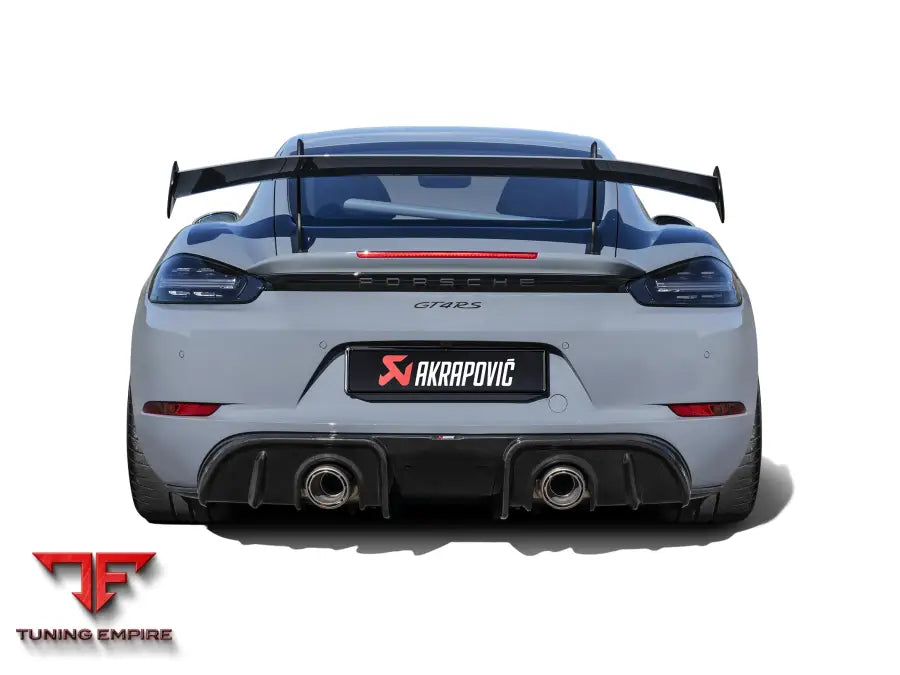 AKRAPOVIC PORSCHE 718 CAYMAN GTS 4.0 / BOXSTER GTS 4.0 EXHAUST SYSTEM