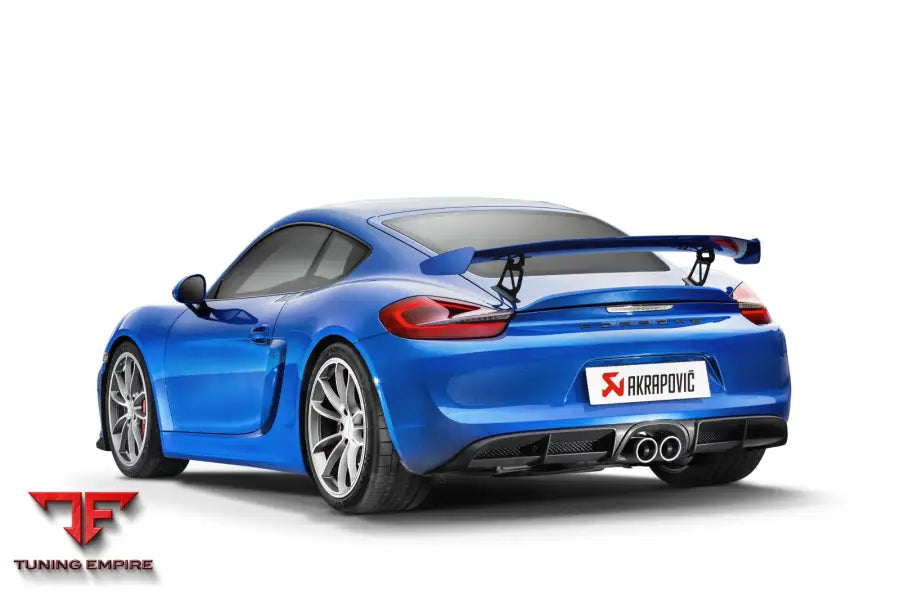AKRAPOVIC PORSCHE BOXSTER SPYDER (981) EXHAUST SYSTEM
