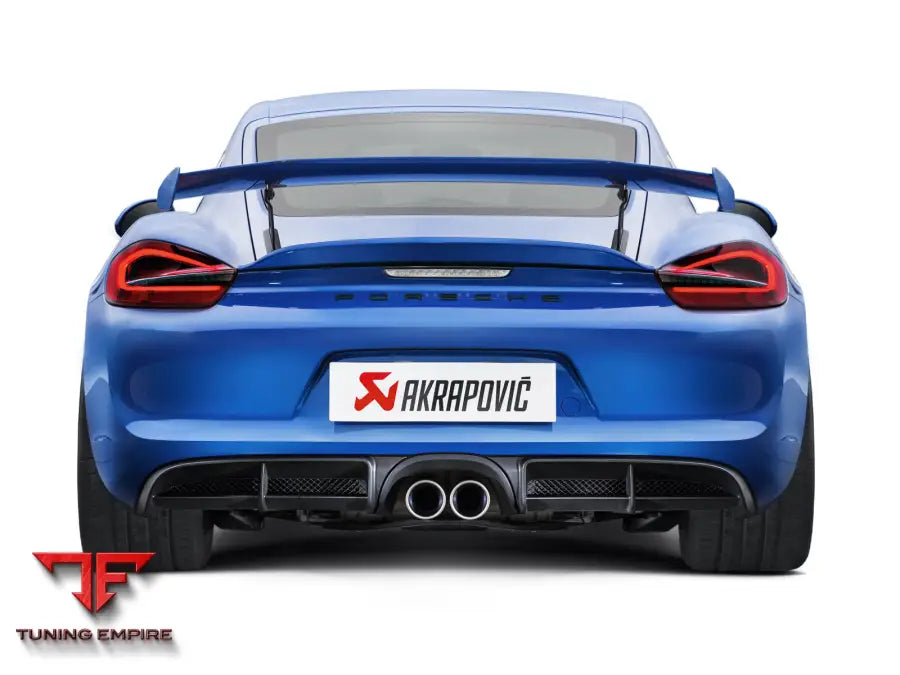 AKRAPOVIC PORSCHE CAYMAN GTS (981) EXHAUST SYSTEM