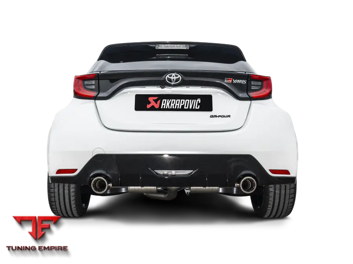 AKRAPOVIC TOYOTA GR / GRMN YARIS EXHAUST SYSTEM