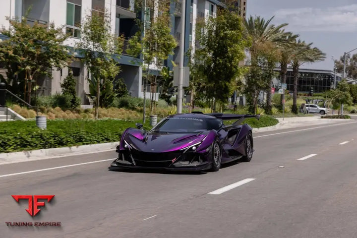 APOLLO INTENSA EMOZIONE FORGED WHEELS AND EXHAUST SYSTEM