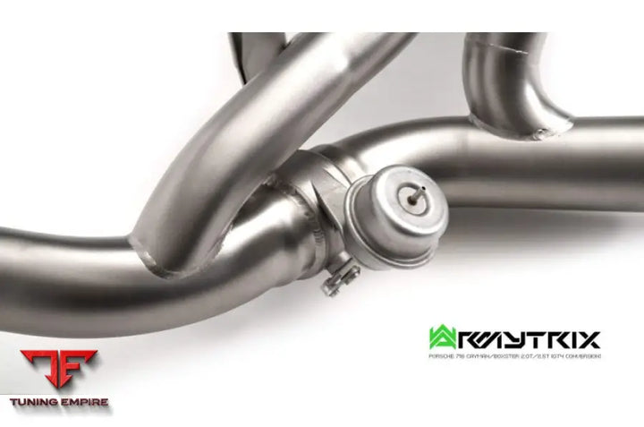 ARMYTRIX 718 BOXSTER / BOXSTER S (2016-PRESENT) GT4 RS CONVERSION VALVETRONIC EXHAUST SYSTEM