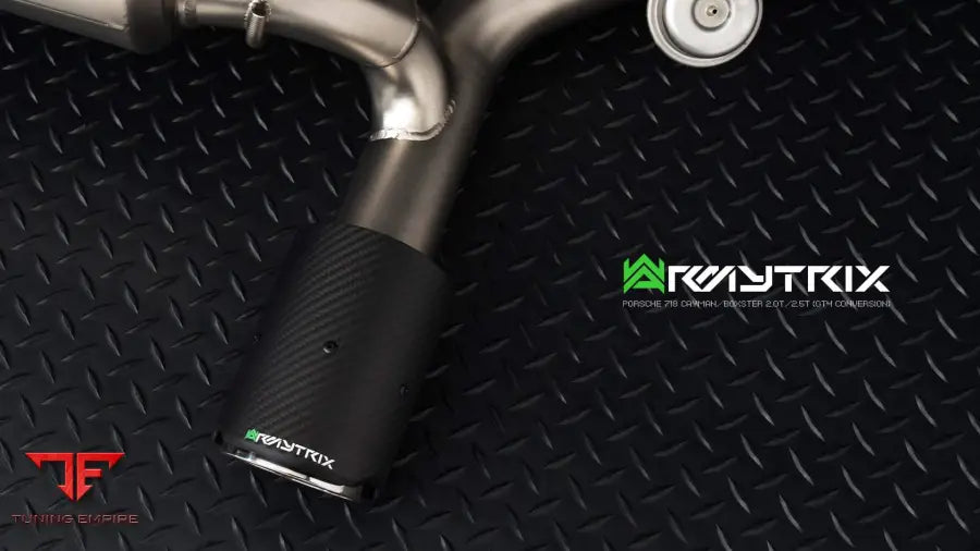 ARMYTRIX 718 BOXSTER / BOXSTER S (2016-PRESENT) GT4 RS CONVERSION VALVETRONIC EXHAUST SYSTEM