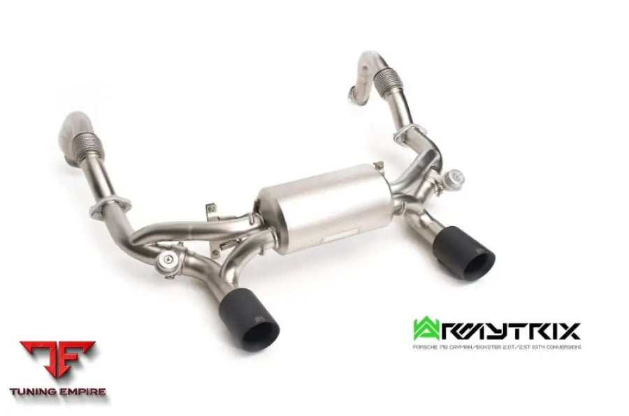 ARMYTRIX 718 BOXSTER / BOXSTER S (2016-PRESENT) GT4 RS CONVERSION VALVETRONIC EXHAUST SYSTEM