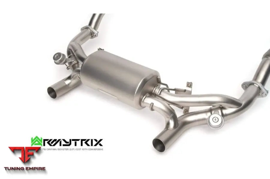 ARMYTRIX 718 BOXSTER / BOXSTER S (2016-PRESENT) GT4 RS CONVERSION VALVETRONIC EXHAUST SYSTEM