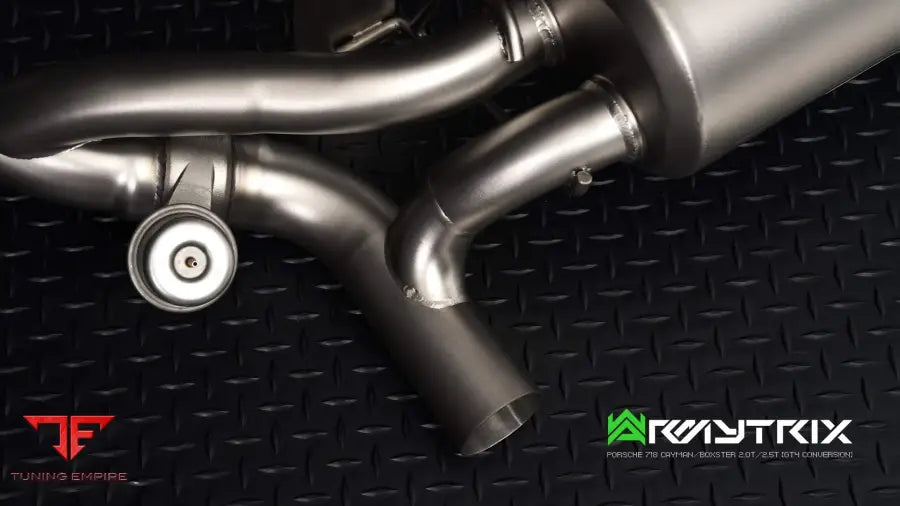 ARMYTRIX 718 BOXSTER / BOXSTER S (2016-PRESENT) GT4 RS CONVERSION VALVETRONIC EXHAUST SYSTEM