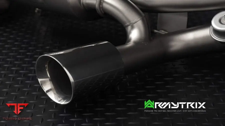 ARMYTRIX 718 BOXSTER / BOXSTER S (2016-PRESENT) GT4 RS CONVERSION VALVETRONIC EXHAUST SYSTEM