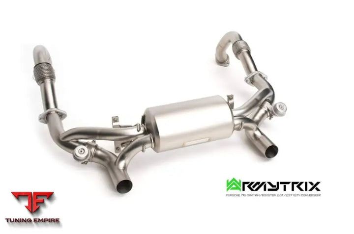 ARMYTRIX 718 BOXSTER / BOXSTER S (2016-PRESENT) GT4 RS CONVERSION VALVETRONIC EXHAUST SYSTEM