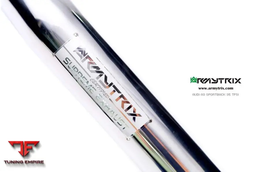 ARMYTRIX AUDI A3 SPORTBACK 35 TFSI (2013-2018) VALVETRONIC EXHAUST SYSTEM