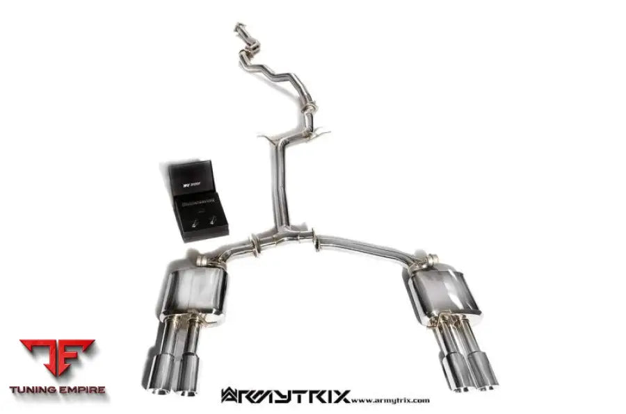 ARMYTRIX AUDI A4 B8 1.8 TFSI SEDAN/AVANT (2008-2015) VALVETRONIC EXHAUST SYSTEM