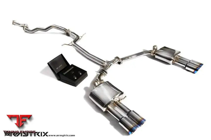 ARMYTRIX AUDI A4 B8 1.8 TFSI SEDAN/AVANT (2008-2015) VALVETRONIC EXHAUST SYSTEM