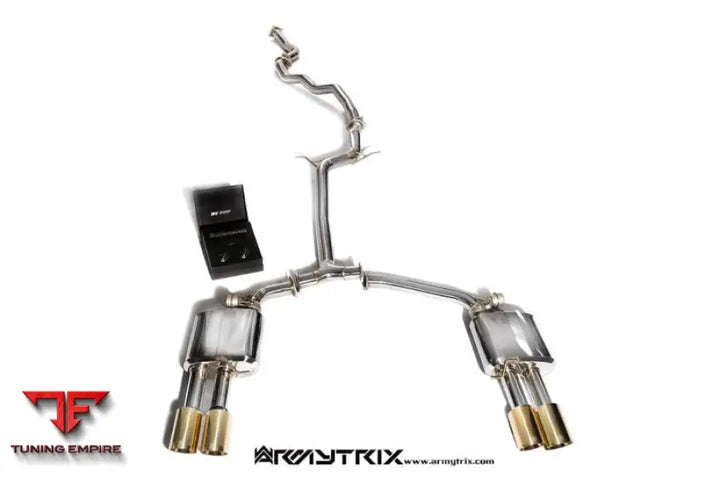 ARMYTRIX AUDI A4 B8 1.8 TFSI SEDAN/AVANT (2008-2015) VALVETRONIC EXHAUST SYSTEM