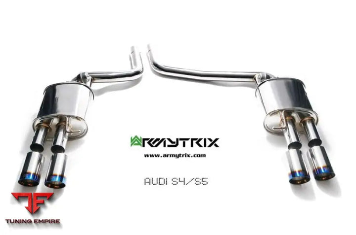 ARMYTRIX AUDI A4 B8 3.0 TFSI SEDAN/AVANT (2009-2015) VALVETRONIC EXHAUST SYSTEM