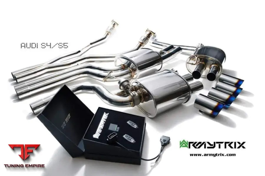 ARMYTRIX AUDI A5 B8 3.0 TFSI SPORTBACK (2011-2015) VALVETRONIC EXHAUST SYSTEM
