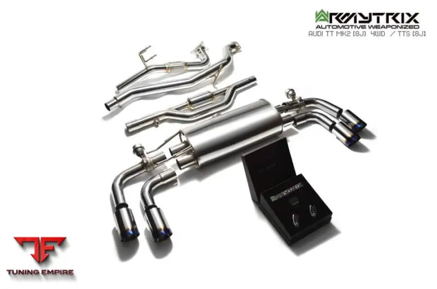 ARMYTRIX AUDI TT 8J MK2 1.8 2.0 TFSI QUATTRO COUPÉ (2006-2014) VALVETRONIC EXHAUST SYSTEM