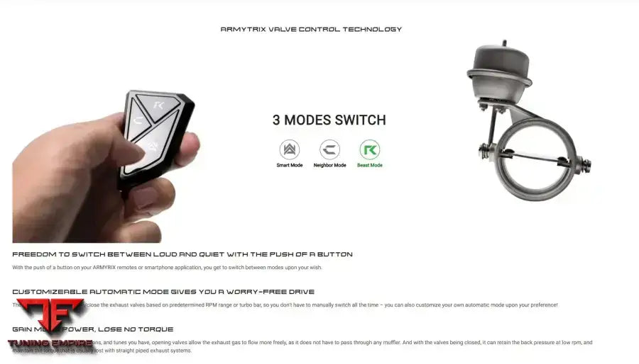 AUDI RS7 C8 (2019-PRESENT) VALVETRONIC EXHAUST SYSTEM