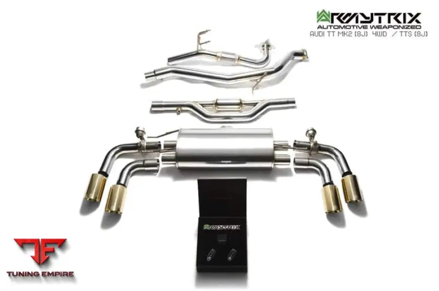 ARMYTRIX AUDI TTS 8J MK2 QUATTRO COUPÉ (2008-2014) VALVETRONIC EXHAUST SYSTEM