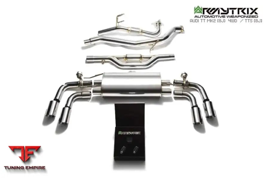 ARMYTRIX AUDI TTS 8J MK2 QUATTRO COUPÉ (2008-2014) VALVETRONIC EXHAUST SYSTEM