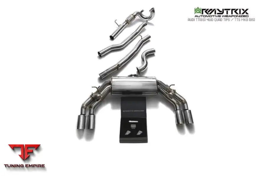 ARMYTRIX AUDI TTS 8S MK3 QUATTRO COUPÉ NON-OPF (2015-2023) VALVETRONIC EXHAUST SYSTEM