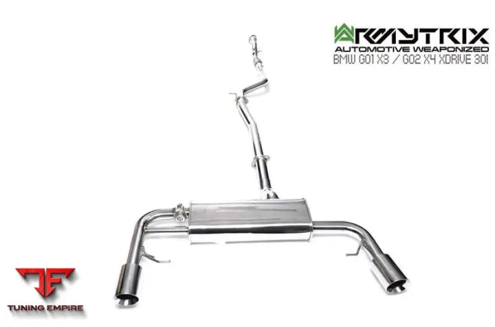 ARMYTRIX BMW G01 X3 20I/30I XDRIVE NON-OPF (B46)(2019-PRESENT) VALVETRONIC EXHAUST SYSTEM