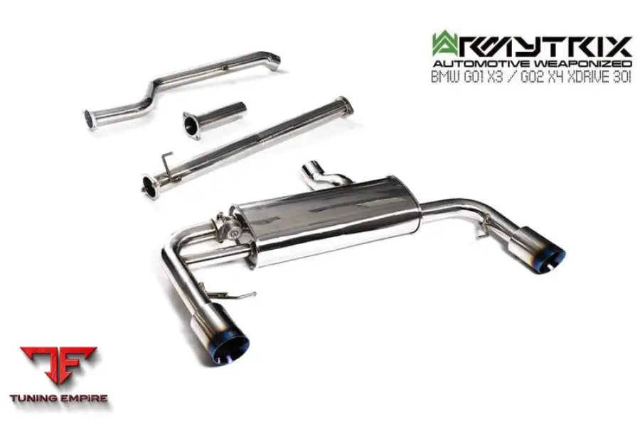 ARMYTRIX BMW G01 X3 20I/30I XDRIVE NON-OPF (B46)(2019-PRESENT) VALVETRONIC EXHAUST SYSTEM