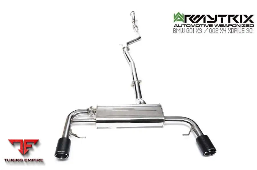 ARMYTRIX BMW G02 X4 20I/30I XDRIVE NON-OPF (B46)(2019-PRESENT) VALVETRONIC EXHAUST SYSTEM