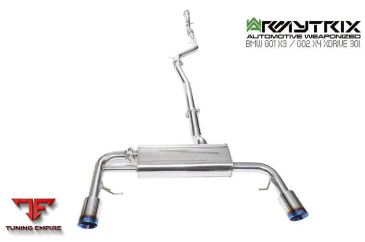 ARMYTRIX BMW G02 X4 20I/30I XDRIVE NON-OPF (B46)(2019-PRESENT) VALVETRONIC EXHAUST SYSTEM