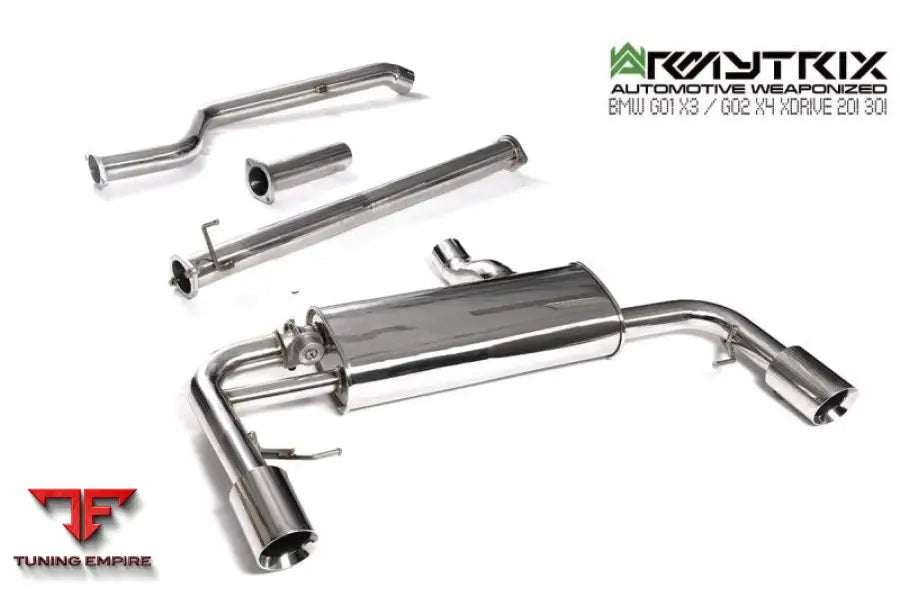 ARMYTRIX BMW G02 X4 20I/30I XDRIVE OPF (2019-PRESENT) VALVETRONIC EXHAUST SYSTEM