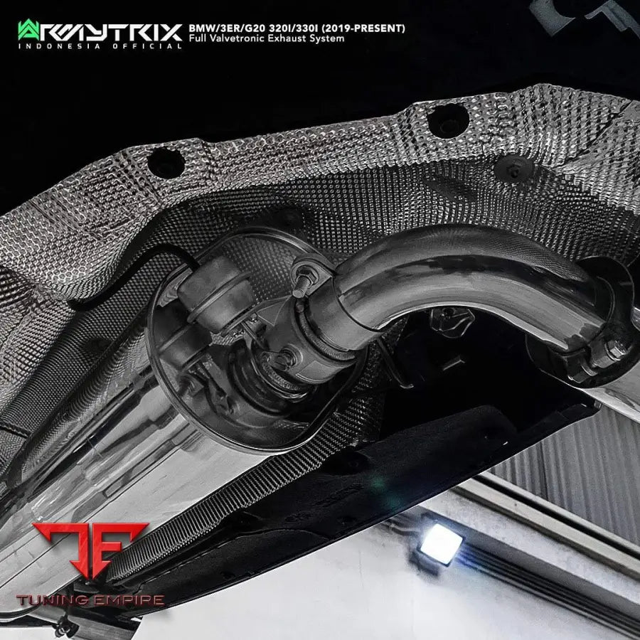ARMYTRIX BMW G20 320/330 B48 NON-OPF (2019-PRESENT) VALVETRONIC EXHAUST SYSTEM