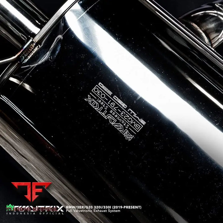 ARMYTRIX BMW G20 320/330 B48 OPF (2019-PRESENT) VALVETRONIC EXHAUST SYSTEM