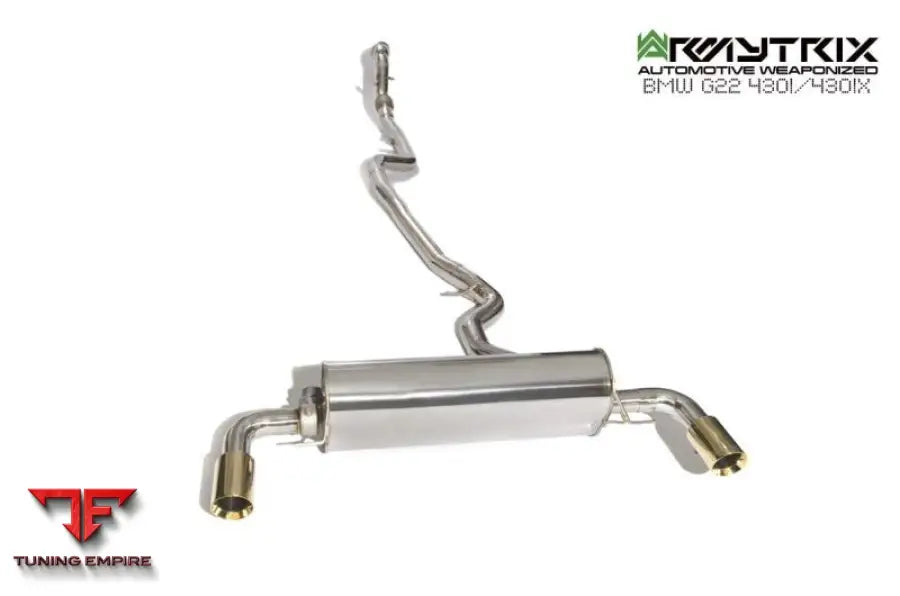 ARMYTRIX BMW G22 420/430 B46 NON-OPF VALVETRONIC EXHAUST SYSTEM