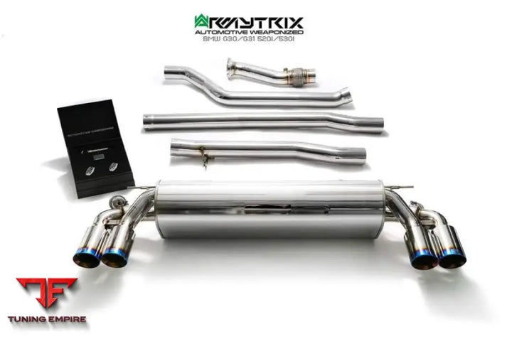 ARMYTRIX BMW G30/G31 520/530 B46 NON-OPF (2017-2024) VALVETRONIC EXHAUST SYSTEM