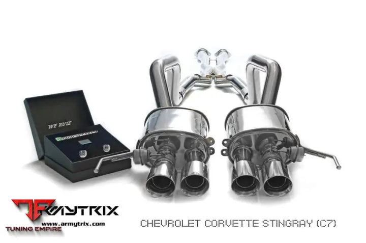 ARMYTRIX CHEVROLET CORVETTE C7 STINGRAY/GRAND SPORT (2014-2019) VALVETRONIC EXHAUST SYSTEM