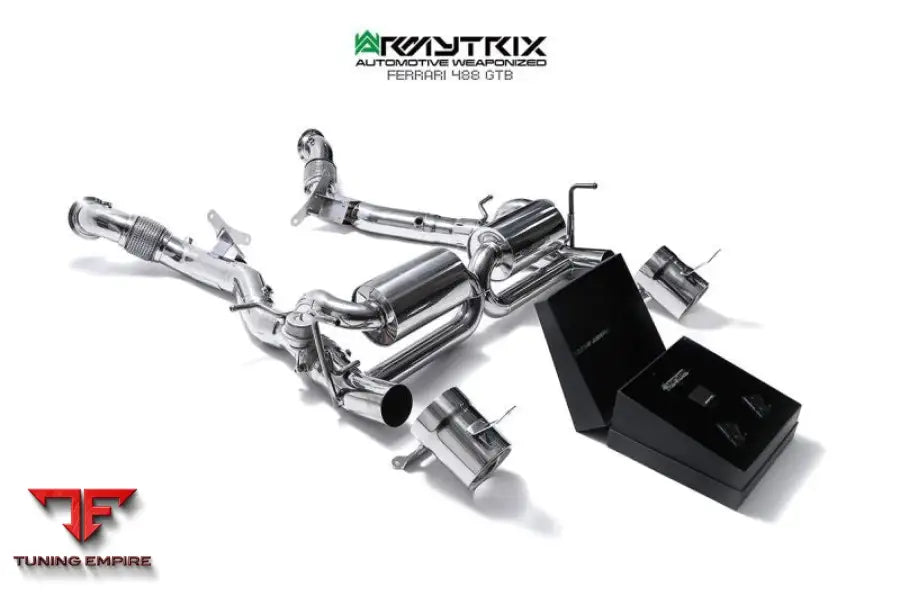 ARMYTRIX FERRARI 488 GTB / SPIDER (2015-2020) VALVETRONIC EXHAUST SYSTEM
