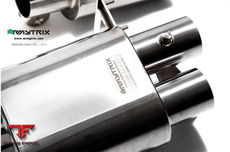 ARMYTRIX FERRARI 599 GTB (2006-2012) VALVETRONIC EXHAUST SYSTEM