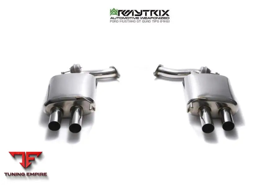 ARMYTRIX FORD MUSTANG GT CONVERTIBLE 5.0 V8 MK6 FACELIFT (2018-PRESENT) VALVETRONIC EXHAUST SYSTEM