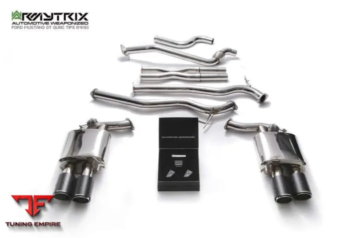 ARMYTRIX FORD MUSTANG GT CONVERTIBLE 5.0 V8 MK6 FACELIFT (2018-PRESENT) VALVETRONIC EXHAUST SYSTEM