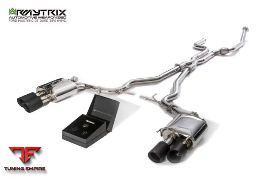 ARMYTRIX FORD MUSTANG GT CONVERTIBLE 5.0 V8 MK6 FACELIFT (2018-PRESENT) VALVETRONIC EXHAUST SYSTEM