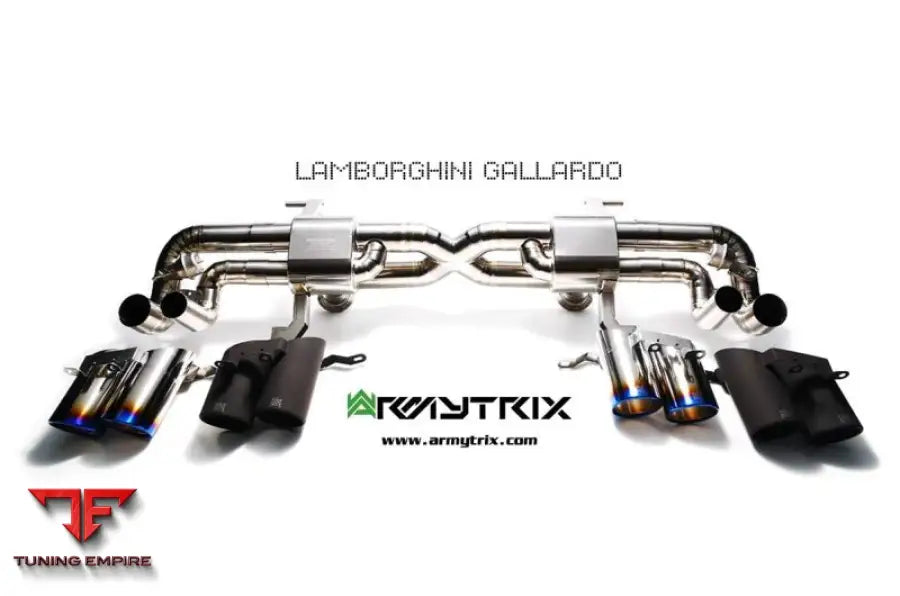 ARMYTRIX LAMBORGHINI GALLARDOLP550/560/570 (2007-2013) VALVETRONIC EXHAUST SYSTEM